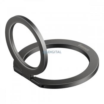 Baseus Halo Magnetic Ring Holder Phone Stand Gray (SUCH000013)