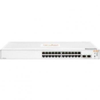 Aruba Instant On 1830 24G 2SFP Managed L2 Gigabit Ethernet Switch (10/100/1000) Full Duplex Rack Mounting 1U