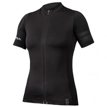 Endura Pro SL II Maillot de Ciclismo de Manga Corta para Mujer, Color Negro, Talla M