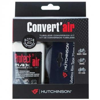 Kit de Conversión Tubeless Hutchinson 30 mm con Sellador de 120 ml
