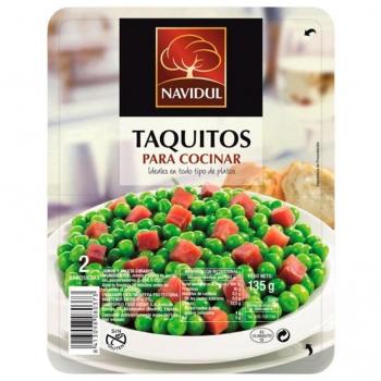 JAMÓN SERRANO TAQUITOS NAVIDUL 120 GR.
