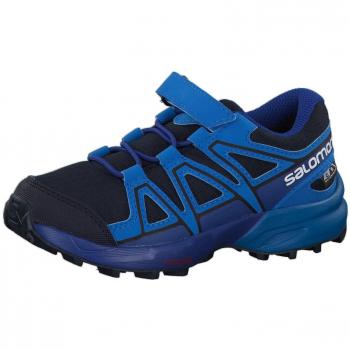 Salomon Speedcross CSWP K, Zapatillas de Trail Running Unisex niño, Azul