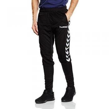 Hummel Pants Stay Authentic Football - Pantalones deportivos para hombre, color negro, talla S
