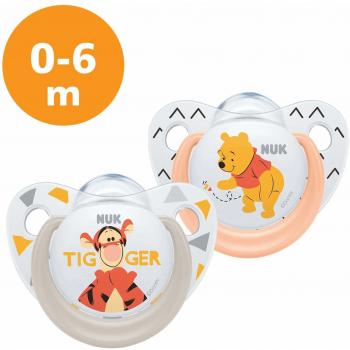 Chupete de Silicona Winnie The Pooh Talla 1 - Pack de 2