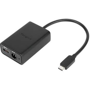 Targus ACA41EUZ Llave multiplexor, reenvía la energía + los datos ACP71 & 77 a una única salida de USB-C - Negro