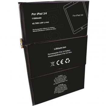 Bateria para Apple Ipad 3, Ipad 4 con celdas originales de Samsung 616-0586, 616-0593, 616-0604, 969TA103H, 969TA110H, A1389