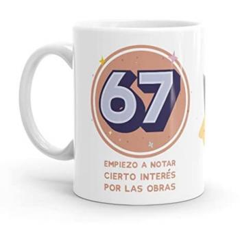 Taza Original 60 Cumpleaños - Resistente al Microondas y Lavavajillas