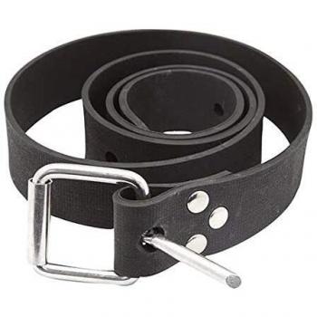 WB-05A-VEVAR - Cinturón de lastre plomos con hebilla marsellesa COLOR NEGRO