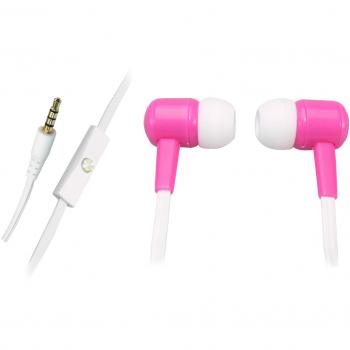 Sandberg Speak'n Go - Auriculares intrauriculares con cable,  color rosa