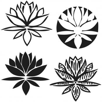 Crafter Workshop modelli 6 X 6-Lotus Blossom