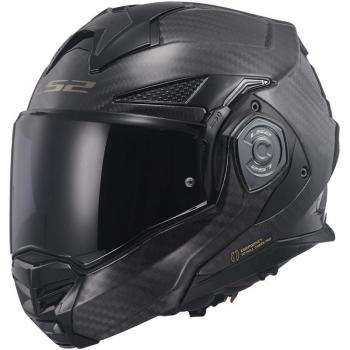CASCO MODULAR LS2 ADVANT X CARBON FF901 (22.06) - Casco modular, material de carbono, modelo FF901, diseñado para comodidad y seguridad en motocicletas
