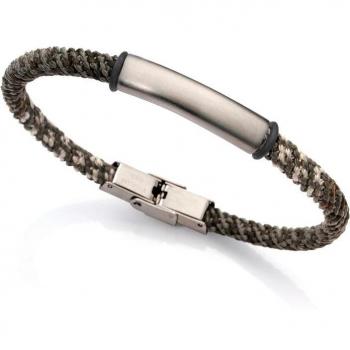 Pulsera Viceroy Beat de Hombre con Placa y Cordón Multicolor