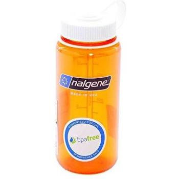 Nalgene Trinkflasche Everyday Weithals, Bidón con Boca Ancha, Naranja