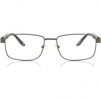 Gafas Recetadas para Hombre - Armazón Completo Metal Gunmetal - Gafas Anti-Azules - SmartBuy Collection