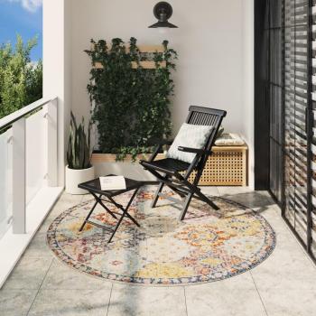 Alfombra Interior y Exterior Vintage Ø 200 cm