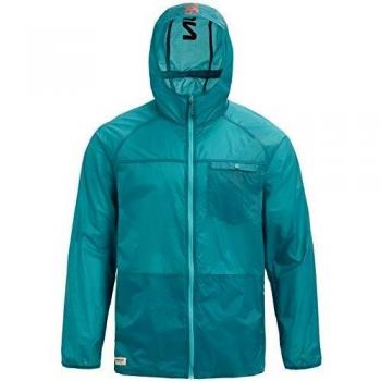 Burton Chaqueta para hombre M Portal LTE JKT verde y azul XS