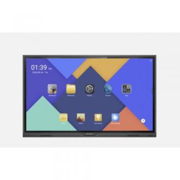 Hikvision pantalla interactiva 75 4k / ir touch / android 8.0 / 3gb / almac int 32gb / 20 puntos / 500 cd/m2 / 6000:1