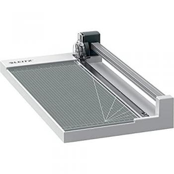 Leitz Precisión Cortadora de Papel A4 para Trabajar en Casa, Corta hasta 10 Hojas, Longitud de Corte 305mm , Cuchilla Integrada con Bypass y Guía de Corte, 90260000