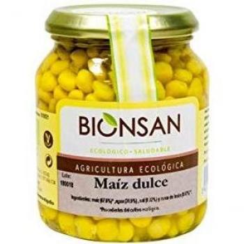 Bionsan Maíz Dulce Ecológico | 3 botes de 320 gr | Total 960 gr