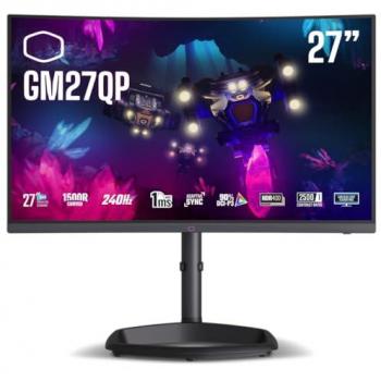 Monitor Gaming Curvo Cooler Master GM27QP 27 QHD 2560x1440 VA 240Hz 1ms HDR Adapt Sync