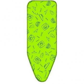 Funda para tabla de planchar de 122x40cm con muletón verde