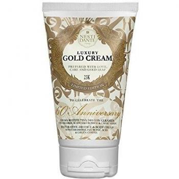 Nesti dante 24h face body cream luxury gold leaf 150ml