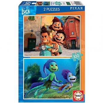 Puzzle Luca Disney 2x100pzs