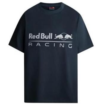 Camiseta de manga corta Red Bull Racing x Pepe Jeans Logo Driver Tee, color azul marino con logo estampado, talla M para hombre