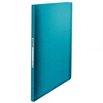 Esselte 626227 - Carpeta de 40 fundas tapas flexibles COLOUR'ICE PP color azul