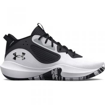 Under Armour Zapatillas de baloncesto unisex Lockdown 6 Blanco Hombre Adulto