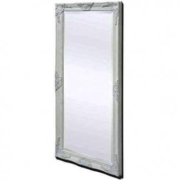 Baroque Style White Wall Mirror 120x60 cm (47.2x23.6)