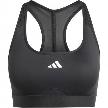 Sujetador Deportivo Adidas Power Racer Medium Mujer - Negro