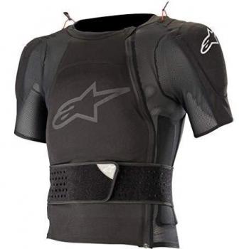Alpine Stars Sequence Protection Jacket - Short Sleeve Torso Protection Medium/Large Black