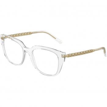 Dolce & Gabbana DG5087 3133 Women's Eyeglasses Clear Size 53 (Frame Only) - Blue Light Block Available