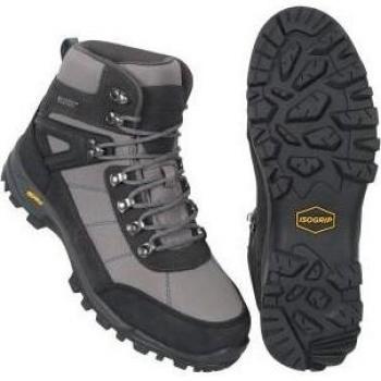 Mountain Warehouse Men's Storm Extreme Suede Waterproof Hiking Boots (Khaki Green) - Size UK 6