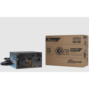 Fuente de Alimentación Seasonic Core GC-750 ATX 3.1 750W 80+ Gold No Modular Negra
