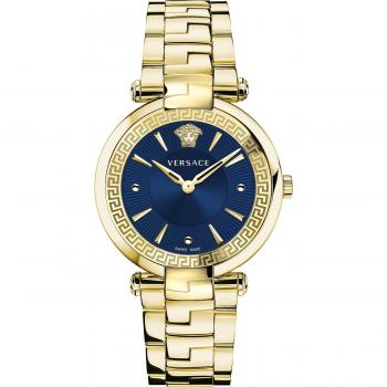 Versace Revive Stainless Steel Bracelet Watch, Yellow Female, Size: ONE SIZE