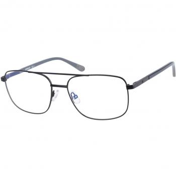 CAT CTO 3016 004 Gafas Recetadas para Hombre Negras con armazón negro y lentes recetados de tamaño 57
