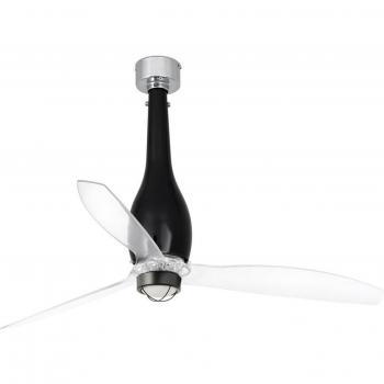 Ventilador de techo Faro Barcelona 32002-10 ETERFAN LED Negro brillo