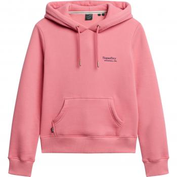 Superdry Women's Essential Logo Zip-Up Hoodie in Pink