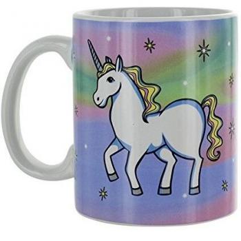 Mugs Unicorn Vestido, cerámica, Multi, 8 x 12 x 10 cm
