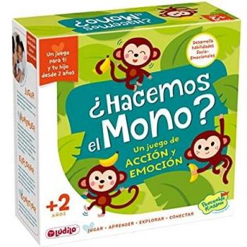 Lúdilo - ¿Hacemos el mono?, Juegos educativos niños 2 años, Jugar en familia, habilidades motoras, juegos infantiles, juegos educativos, motricidad