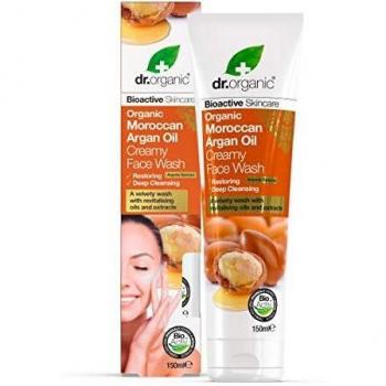 Dr. Organic Moroccan Argan Oil Creamy Face Wash 150ml