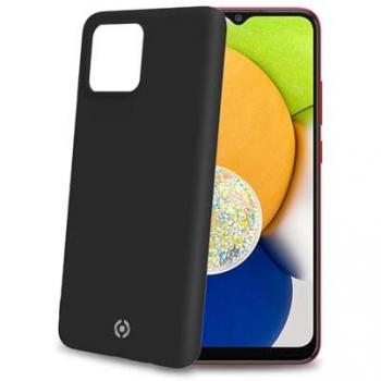 Celly CROMO funda para teléfono móvil 16,5 cm (6.5 pulgadas) Negro - Alta Calidad para Samsung Galaxy A03