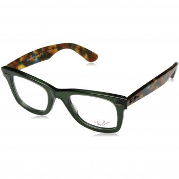 Ray-Ban Wayfarer, Monturas de Gafas Unisex-Adulto, Opal Green, 47