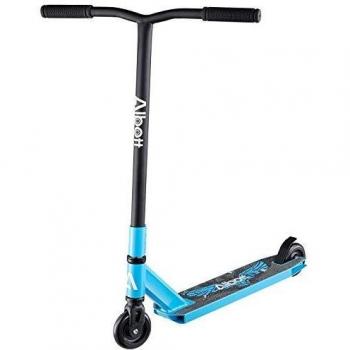 Albott Patinete de Acrobacia Freestyle Patinete de Trucos y Saltos Pro Stun Scooter con HIC Compresin Aluminio Ligero Cubierta Y Slido Core Ruedas Rodamientos 110mm