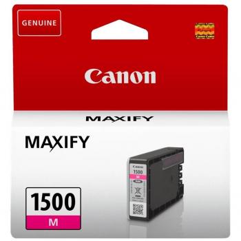 Canon PGI-1500 M Cartucho de tinta original Magenta para Impresora de Inyeccion de tinta Maxify MB2050-MB2150-MB2155-MB2350-MB2750-MB2755
