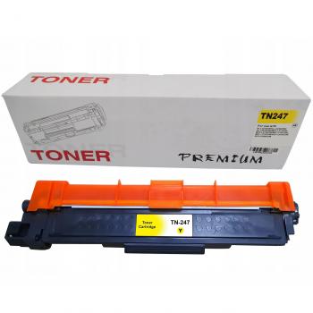 Tóner Compatible Brother TN-247 Amarillo 2.300 páginas para HL-L3210CW, DCP-L3550CDW y HL-L3270CDW