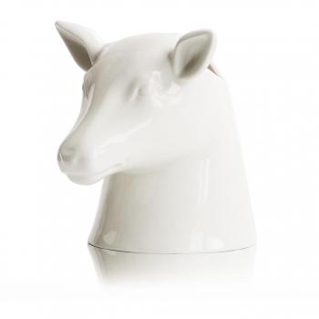 SUCK UK - SOPORTE DE UTENSIL STAG | ORGANIZACIÓN Y ALMACENAMIENTO DE COCINA | NOVEDAD CERÁMICA POTE DE CERÁMICA | JARRÓN PARA FLORES | HOGAR DECOR |