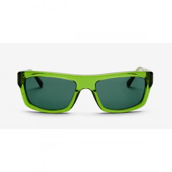 Messy Weekend DENNIS Green Crystal Men's Sunglasses 58mm